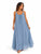 The Isadora Pure Silk Sequins Strap Maxi