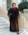 Black Rosette Sheer Skirt