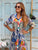 Maison Azure Bloom Pure Silk Shirt Dress