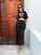 Black Beaded Boho Co-ord