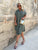 Khaki Shirt Dress
