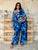 Cobalt Reef Pure Silk Co-Ord