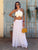 Santorini Petal Crochet Top