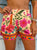 Jardin Soleil Shorts - Butter Yellow