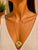 Soleil Gem Pendant Necklace - Verde