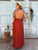 Sicilian Sunset Maxi Dress