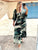 Forest Green Boho Maxi Dress