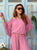 Santorini Grace Viscose Co-Ord - Rose