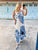 Greek Flora Maxi Dress