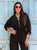 Delamare Two-Piece Gold Zip Set - Black