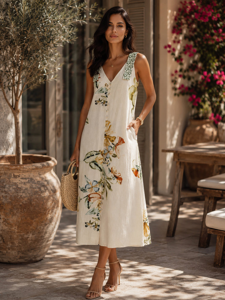 The Isadora Luxe Midi Dress - Bougie Collection