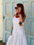 Valentina Luxe Pure Linen Dress - White