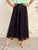 Moonlight Drama Skirt - Black