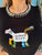 Dolce Pony Embellished Tee - Black