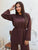 Mirepoix Embellished Premium Knit Co-ord - Cacao