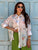 Botanica Crystal Embroidered Sheer Shirt
