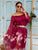 Maison Bordeaux Silk Maxi Dress