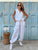 Blanc Elan Ruffle Pure Linen Co-Ord