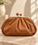 The Tan Bellamonte Luxe Clutch