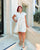 Stone Embossed Floral Dress
