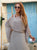 Élise Atelier Cape Luxe Pure Silk Two-Piece Set - Taupe