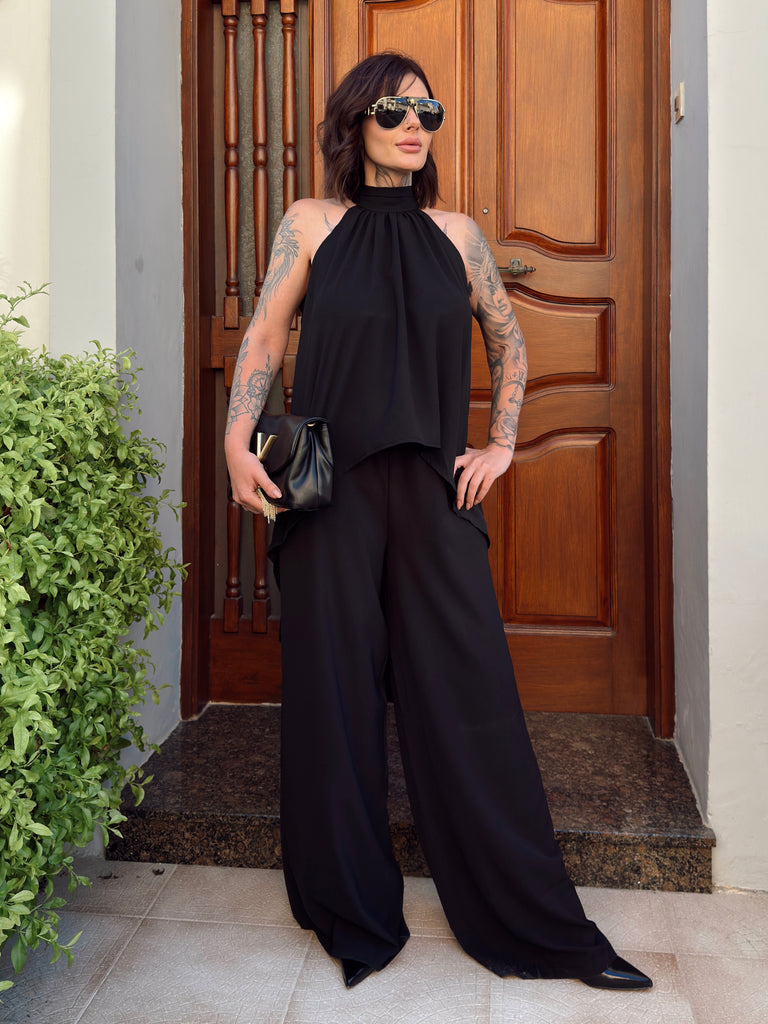 Black Luxe Co-ord Set