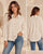 Éloise Textured Shirt - Beige - Bougie Collection