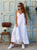 Capri Pure Linen Two-Piece Set - White