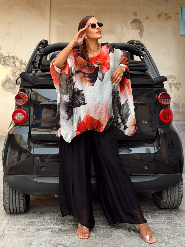 Maison Rouge Poppy Pure Silk Set