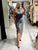 Silver Grey Wrap Good Clasp Dress