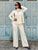 Maison de Villeneuve Creme 3 Piece Knit Set - Bougie Collection