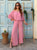 Santorini Grace Viscose Co-Ord - Rose