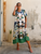 The Bellissima Botanical Silky Maxi Dress - Love my Body