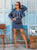 The Saint-Honoré Premium Denim Look Tweed Two-Piece Suit - Bougie Collection