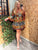 Desert Rose Mini Boho Dress