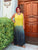 Yellow Ombré Silk Dress