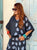 Navy Solas Luxe Linen Set