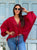 Marivelle Lace Blouse - Ruby