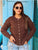 Bijou Novelty Button Cardigan - Chocolate