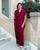 Plum Shirt/Trousers Co-ord
