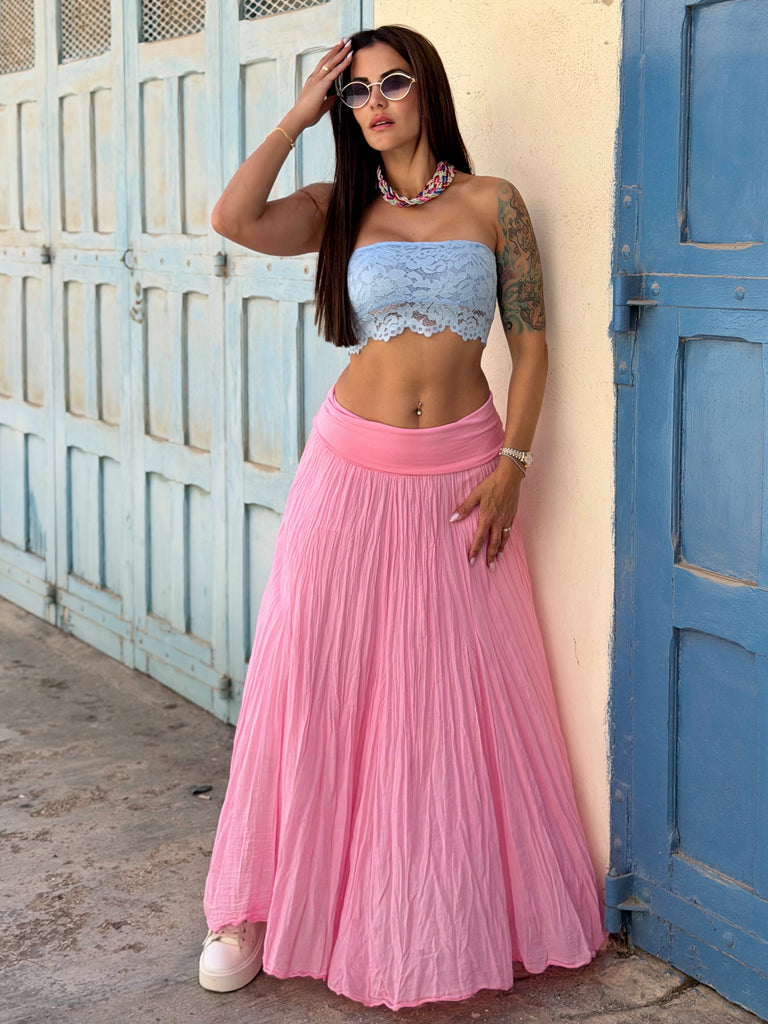 Azure Lace Bandeau