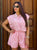 Blush Paisley Luxe Embellished Co-ord