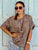 Taupe Jardin Embroidered Top - Love my Body