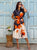 Sorrento Sunset Silky Shirt Dress - Love My Body