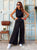 Sienna Viscose Lounge Set - Black