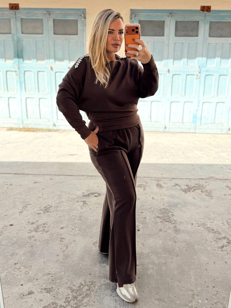 Mocha Diamond Tracksuit