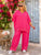 Luce d’Oro Viscose Co-Ord - Italian pink