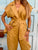 Cognac Atelier Luxe Linen Co-Ord - Bougie Collection