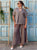 Taupe Luna Linen Co-Ord Set