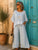 Grigio Riviera Line & Silk Trim Co-Ord